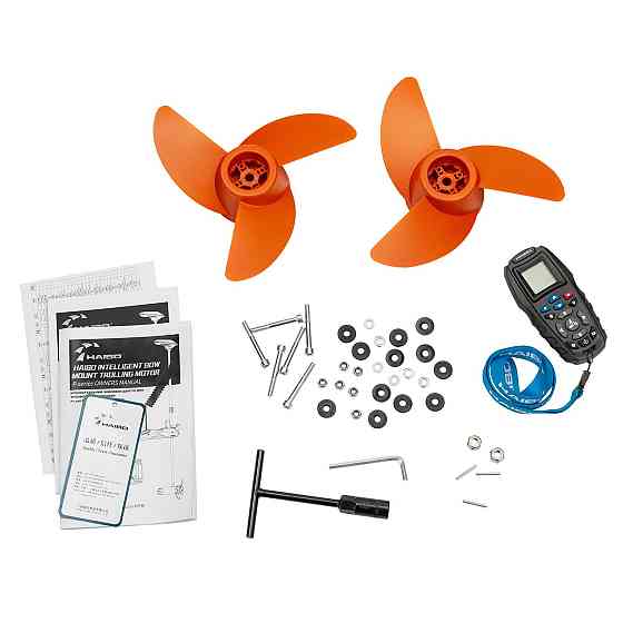 Лодковий електромотор Haibo P70/54 c GPS-якорем Київ