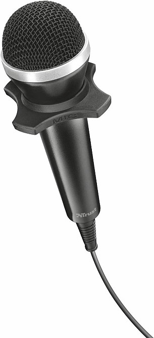 Микрофон Trust Starzz USB для ПК и ноутбука проводной, черный, кабель 3.2м для записи голоса, пения, игр Киев - изображение 1