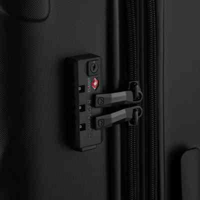 Валіза Wenger Oryson, середня, пластик, 4 колеса, чорна (653165) Вінниця