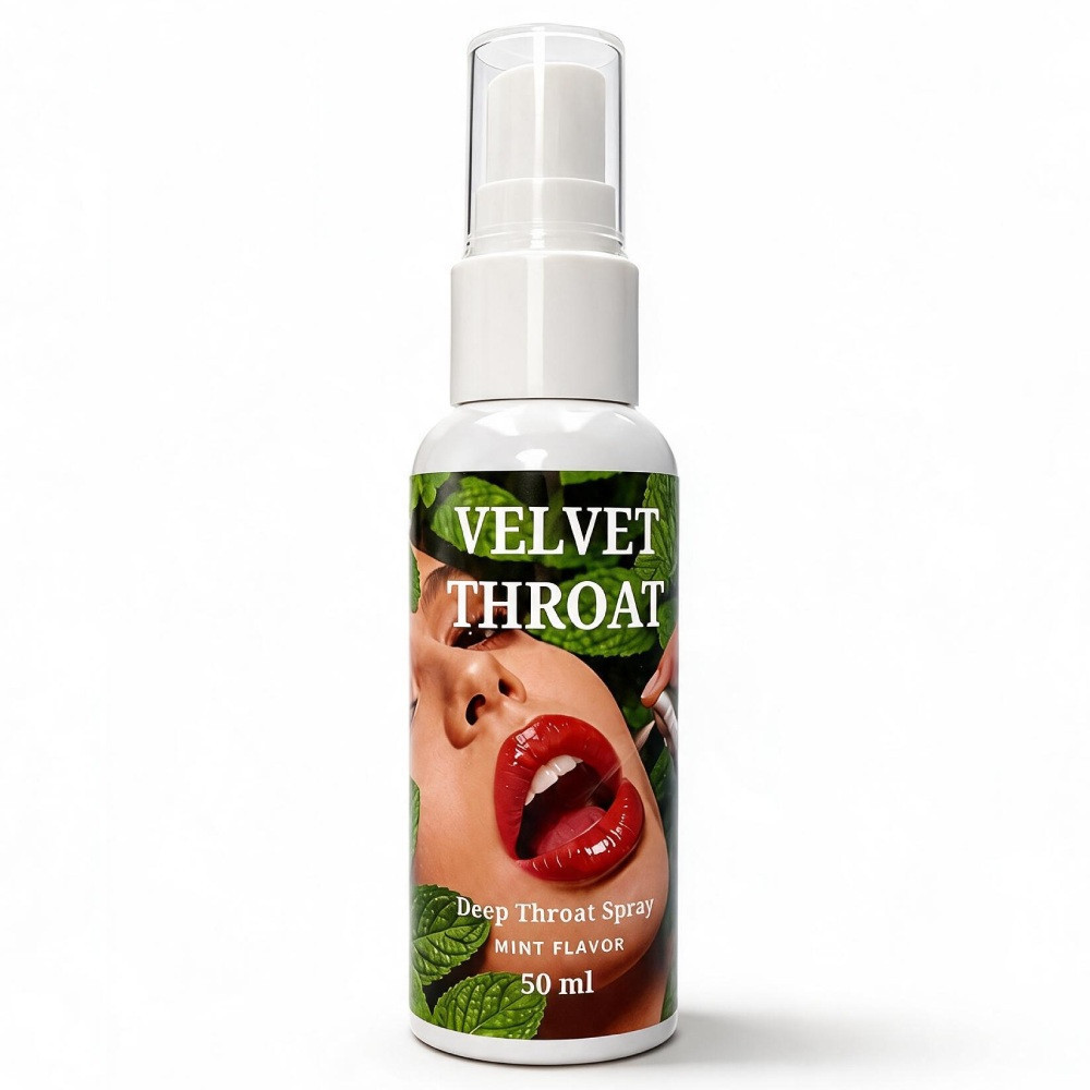 Спрей для глубокого минета WOW Velvet Throat со вкусом мяты, 50 мл Sex Aura Киев - изображение 2