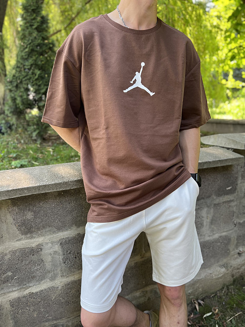 Літній костюм oversize unisex JORDAN (шорти + футболка) Чернівці - фото 1