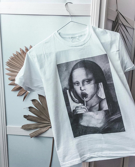 Біла жіноча футболка MONA LIZA Чернівці - фото 2