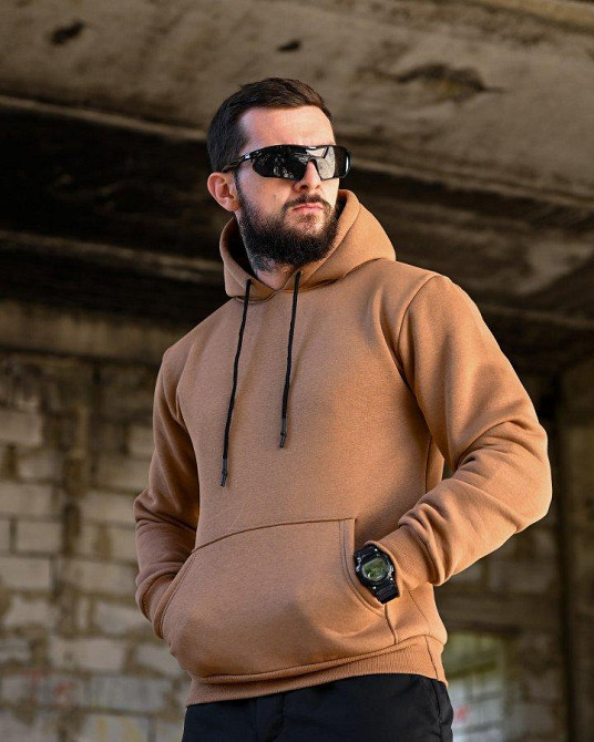 Милитари худи на флисе GENESIS  FPV койот ПП8082 Одеса - фото 3