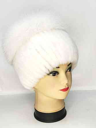 Шапка хутряна жіноча кубанка Rex Анжеліка Білий Харків