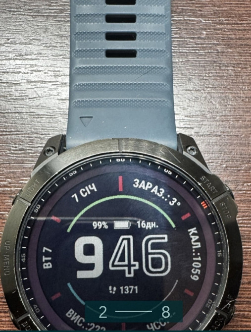 Смарт-Часи Garmin 7x Sapphire Solar. Київ - фото 7
