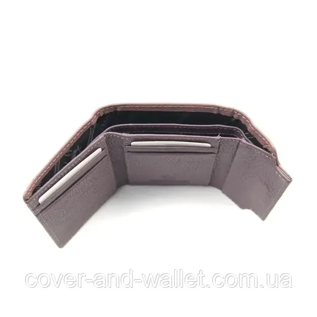 Модний компактний жіночий гаманець на магнітах пудрового кольору Marco Coverna MC 2201 Київ - фото 6