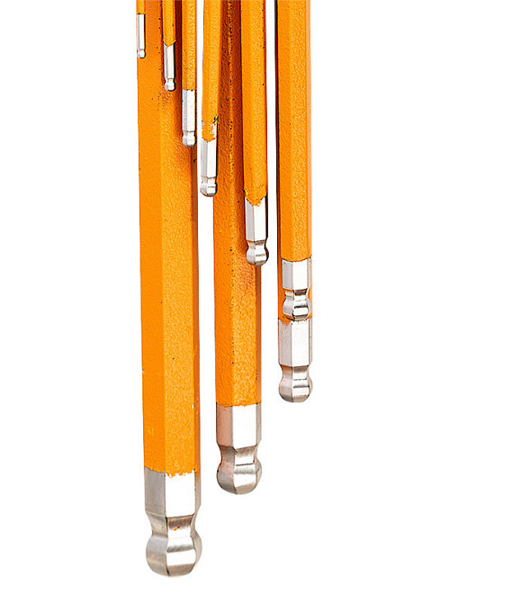 Набір шестигранників 9 шт 1,5-10 мм із кулькою Richmann C6601 Коломия - фото 3