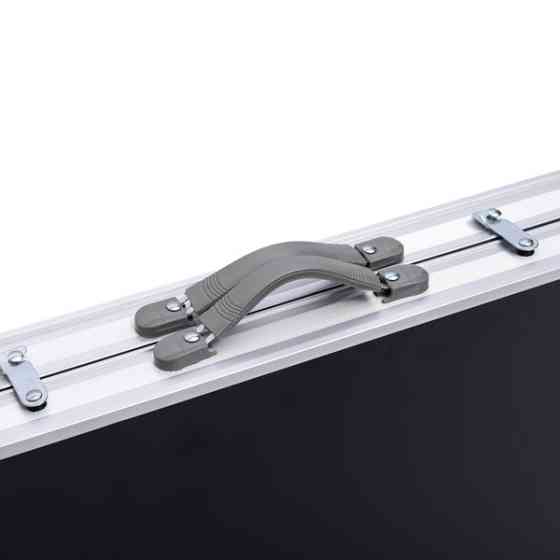 Кемпінговий набір: розкладний стіл і 4 стільці, чорний Київ