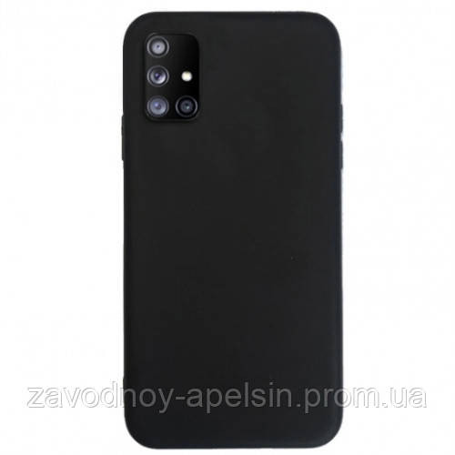 Samsung M31s M317 силіконовий чохол Silicone Cover black Одеса - фото 1