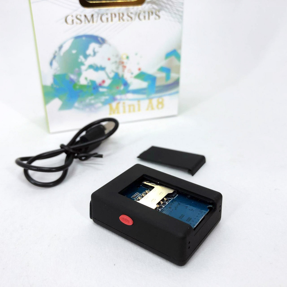 GPS трекер для кабины GPS SIM А8, GPS tracker брелок, GPS трекер для людей, GPS GSM трекер LA-910 для авто Киев - изображение 2
