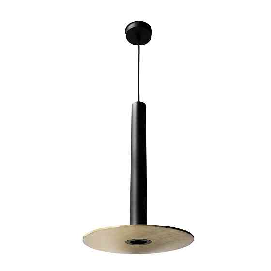 Светильник подвесной в стиле лофт MSK Electric Disk под лампу Е14 NL 26501 BK+BN черный+бронза Киев