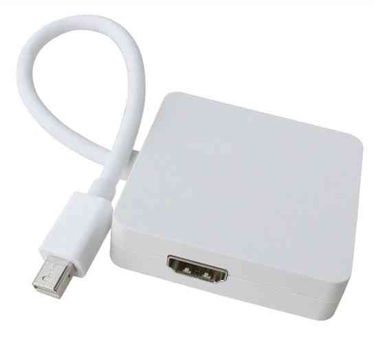 Перехідник mini DisplayPort M --> HDMI/DisplayPort/DVI (24+5), FHD 1080p, кабель 0.2 м Вінниця