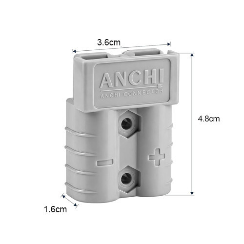 Разъем питания силовой Anderson 50А 600В, IP67, 6AWG, Anchi Киев - изображение 3