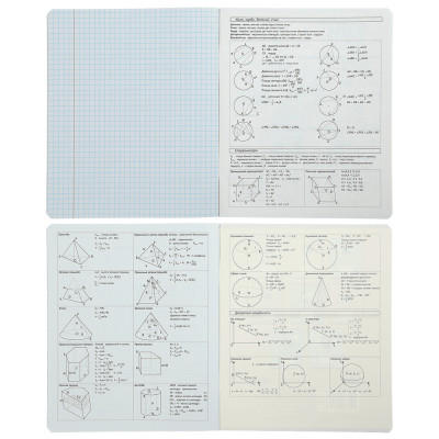 Зошит ZiBi предметний CRAZY CAT 48 аркушів клітинка, геометрія (ZB.1703-22) Вінниця - фото 3