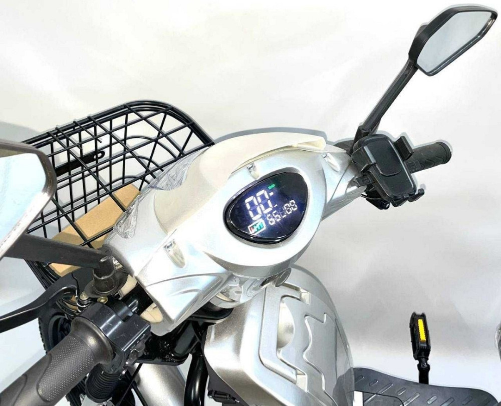 Электровелосипед Crosser E-Delta 800W 60V/15Ah 17 колеса - Серый. Харьков - изображение 2