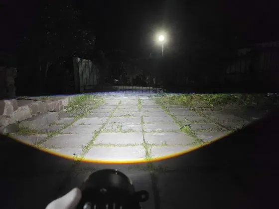 Протитуманні фари LED лінза універсальна 3,5 дюйма 90 мм туманка 60 ватт біла (один режим) Харків