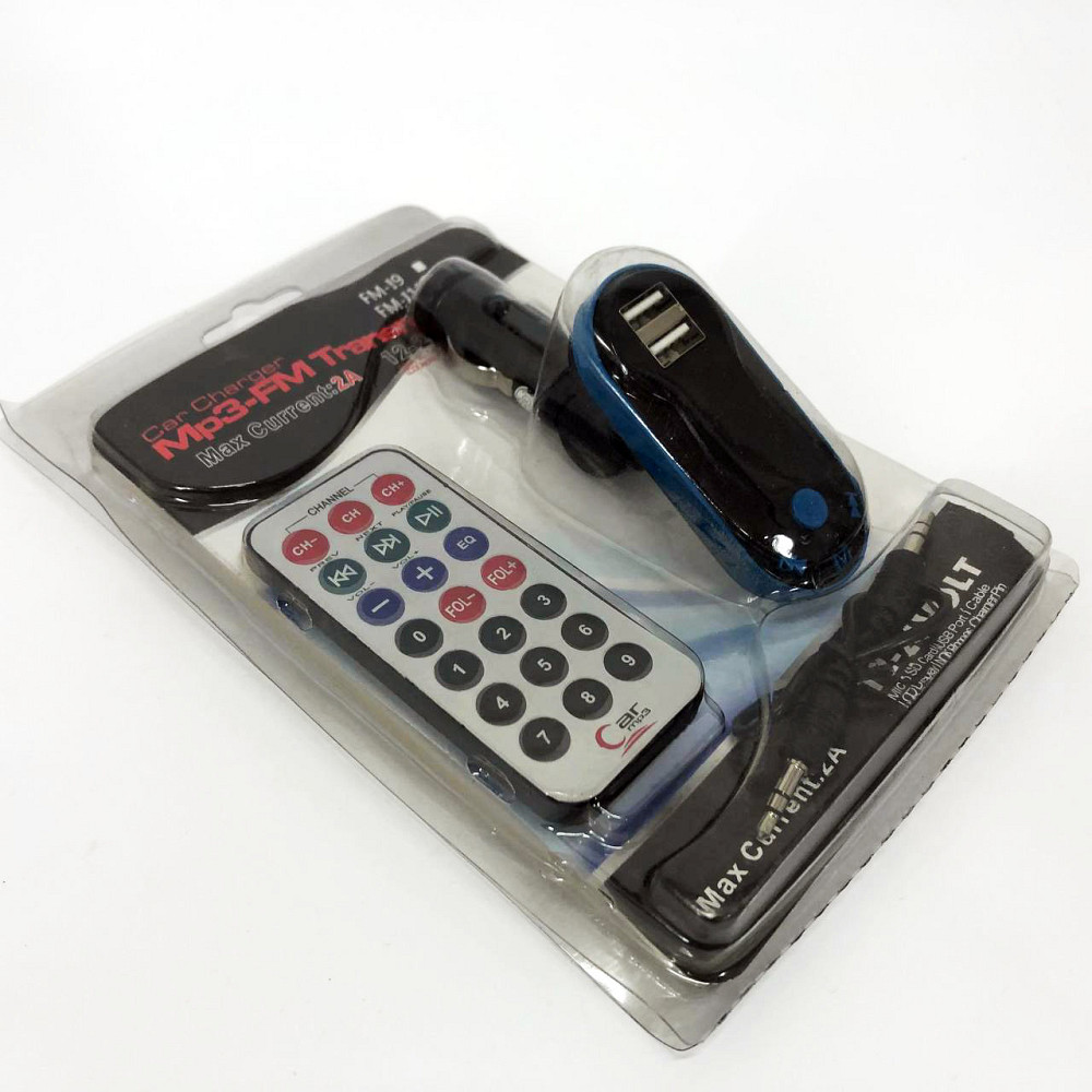 Трансмиттер для машины в прикуриватель CM, Fm-модулятор для старой магнитолы Блютуз модуль машины GY-44 Львов - изображение 1