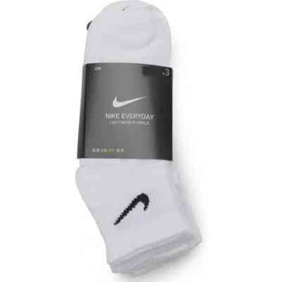 Шкарпетки Nike U NK EVERYDAY LTWT ANKLE 3PR SX7677-100 38-42 3 пари Білі (888407239007) Вінниця
