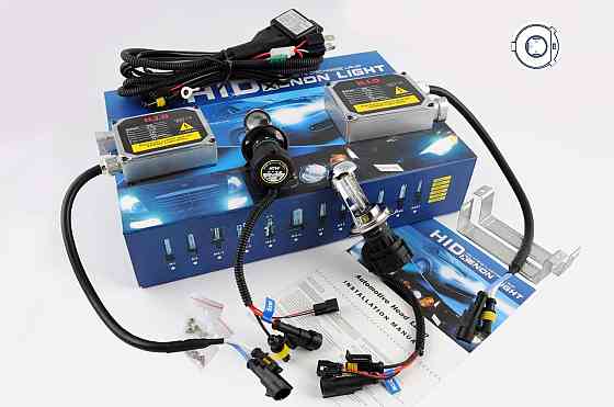 Биксенон (авто) H4 DC 6000K 35W (телескоп) (арт:X-51) Мукачево