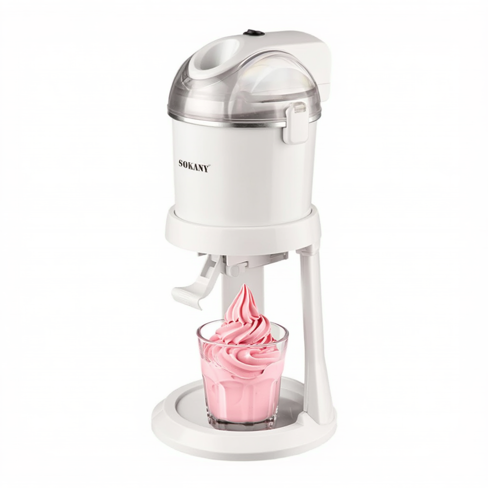 Морозивниця електрична Sokany 1 літр 15 Вт електроморозивниця дитяча домашня морожениця SK-03070 Київ - фото 1