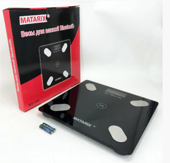 Смарт-весы напольные электронные MATARIX MX-454 App Одесса