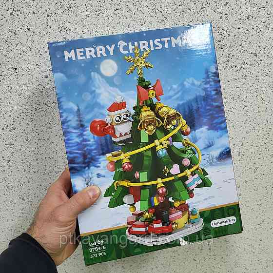 Конструктор Новорічна Ялинка 372 деталі Christmas Tree 8783-6 Хмельницький