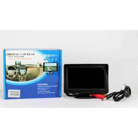 Дисплей LCD 4.3'' для двух камер 043 разрешение 320*240, монитор для камеры Киев