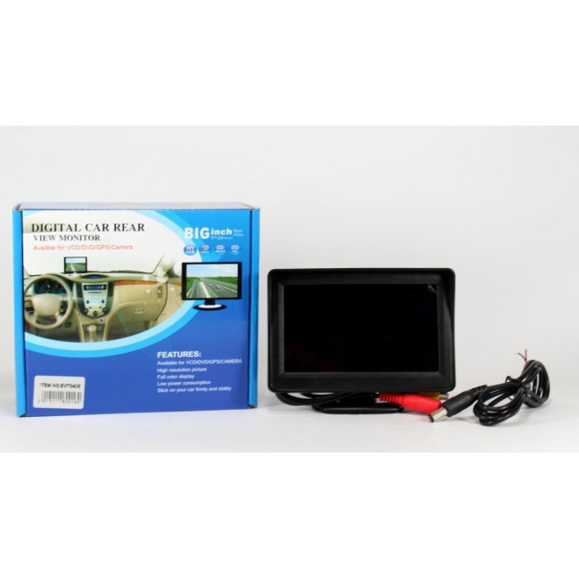 Дисплей LCD 4.3'' для двух камер 043 разрешение 320*240, монитор для камеры Киев - изображение 3
