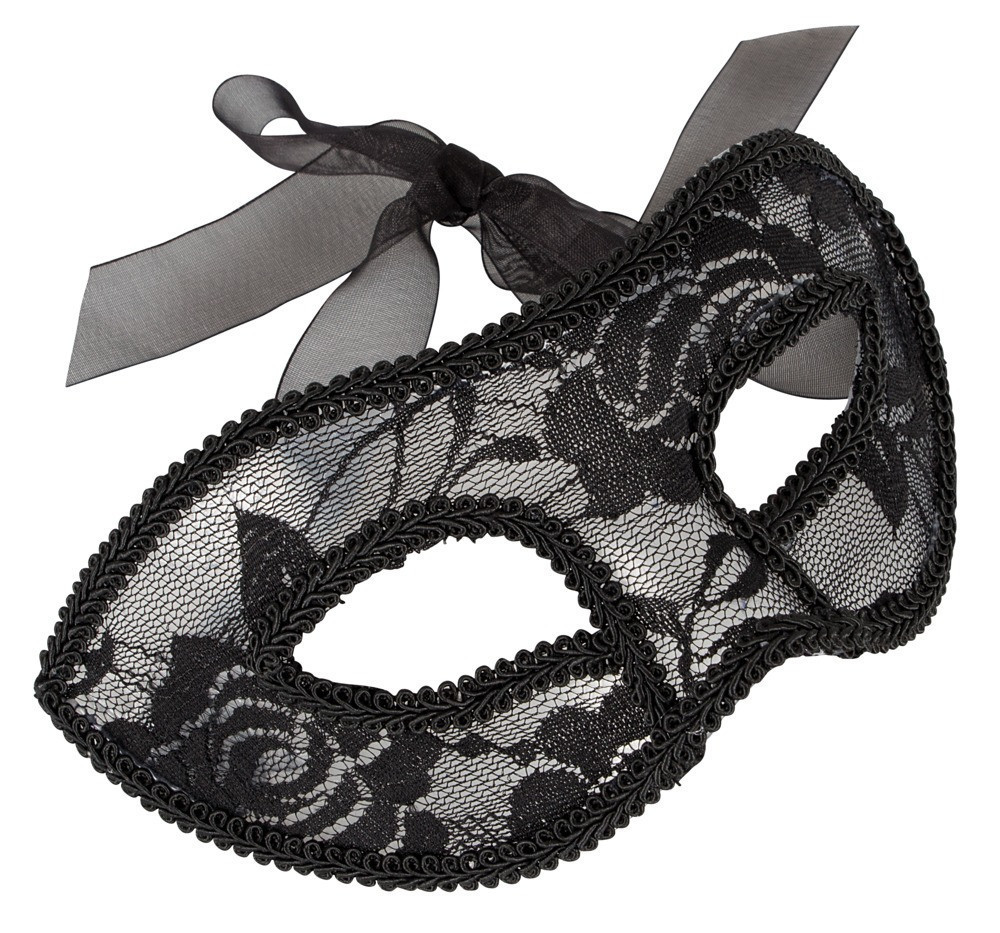 Маска на глаза - 2480271 Cottelli Collection Lace Eye Mask Black Sex Aura Киев - изображение 4