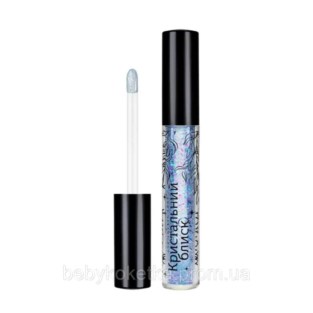 Прозорий блиск для губ з блискучим шимером Кристальний блиск TM Colour Intense Місячний камінь. Львов - изображение 1