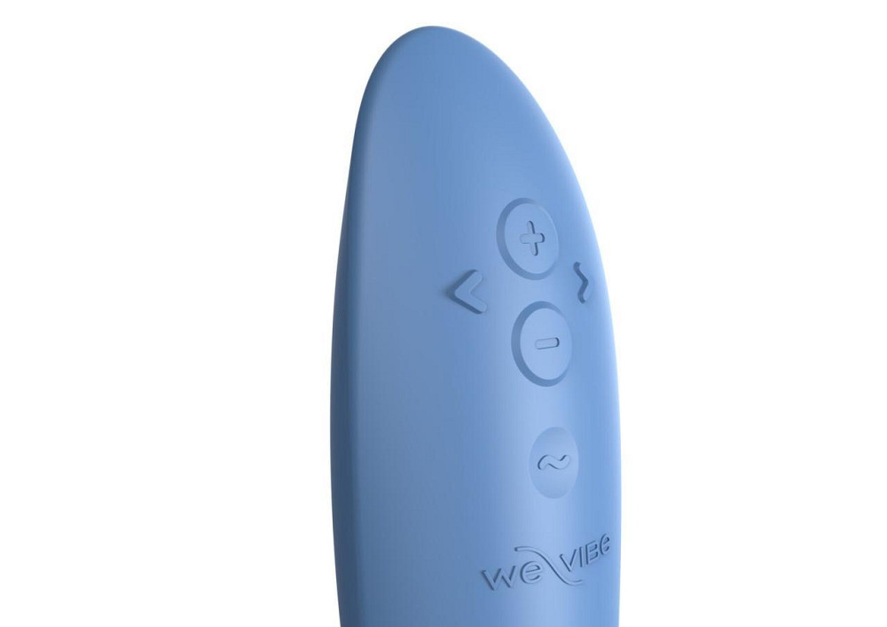 Смарт-вибратор We-Vibe Rave 2 Twisted Pleasure Blue, для точки G и входа во влагалище, 2 мотора Sex Aura Киев - изображение 4