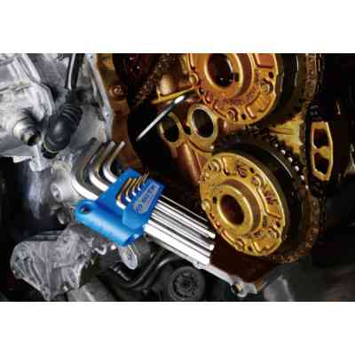 Ключ KING TONY шестигранный экстрадлинный 10 мм L-образный (112510MR) Винница