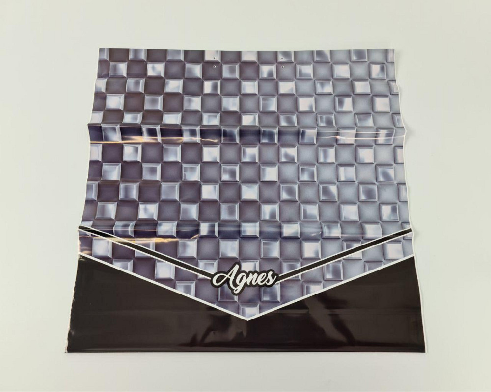 Полиэтиленовый пакет (40х40) с пластиковой ручкой