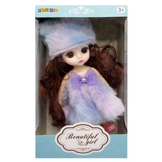 Детская игровая кукла 1361-3 шарнирная, размер 15 см Винница