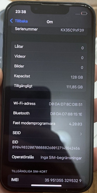 Айфон iPhone 13 Mini 128Gb. Midnight 9.5/10 , АКБ 91% Киев - изображение 6