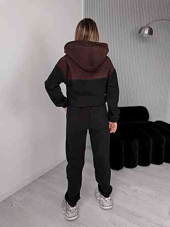 Жіночий теплий костюм (двокольоровий) Одеса