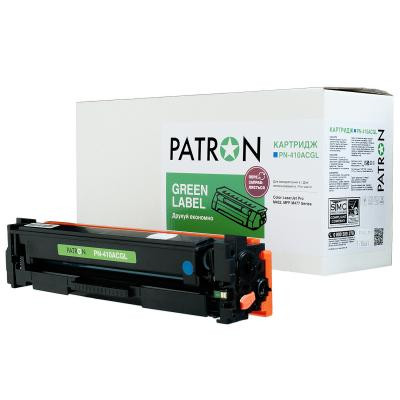 Картридж Patron HP CLJ CF411A, для Pro M452/M477 Cyan, GREEN Label (PN-410ACGL) Винница - изображение 1