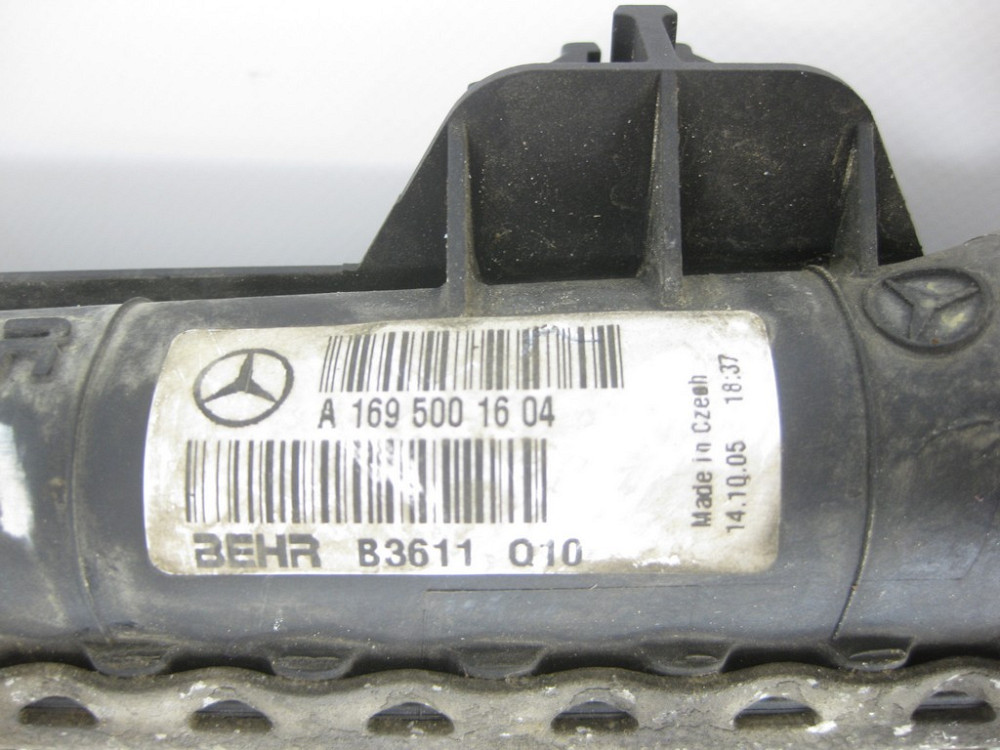 Mercedes-Benz  A1695000703 Радіатор охолодження двигуна A-class W169 B-class W245 A-class C169 Одеса - фото 6