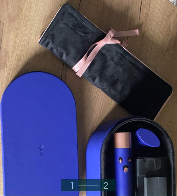 Стайлер Dyson Airwrap HS05 Complete Long Volumise Prussian Blue. Киев - изображение 2