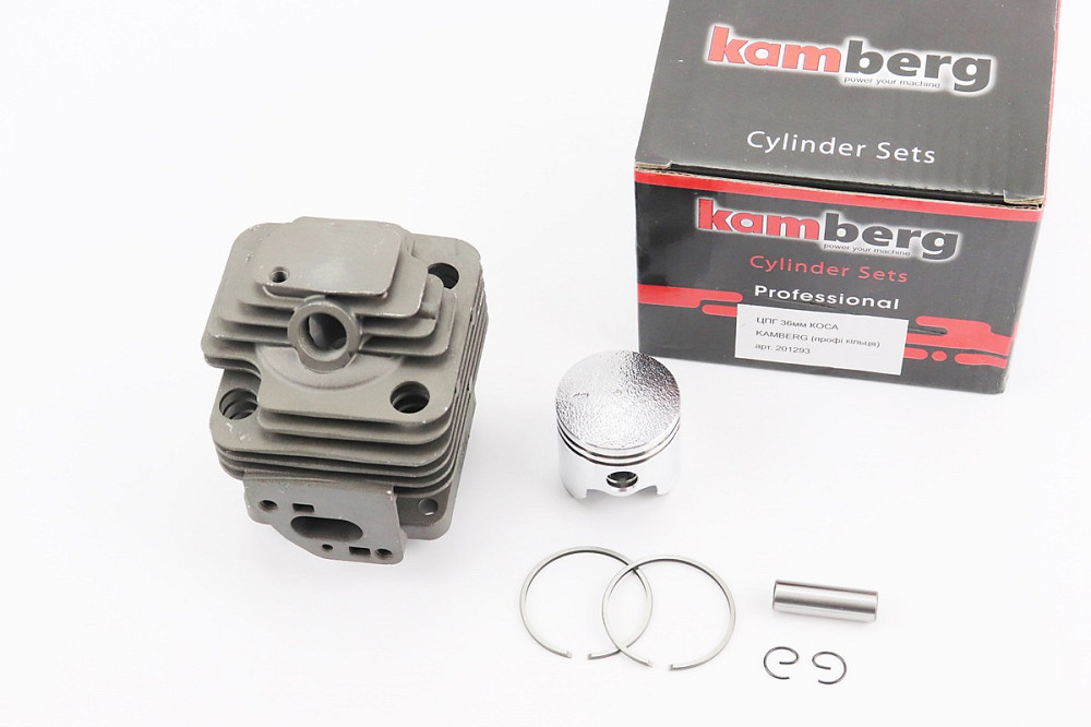 Циліндр к-кт (цпг) 36mm (палець 9mm) "чорний" Київ - фото 1