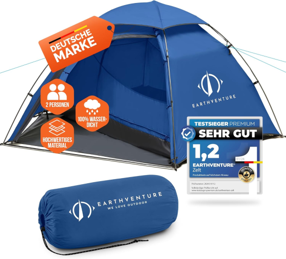 Двошаровий намет EARTHVENTURE на 2 особи Луцьк