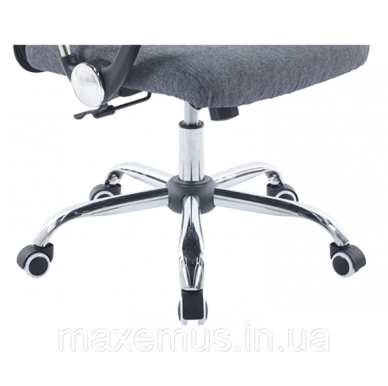 Офисное кресло операторское для персонала Bonro BN 002-2 с системой качания кресло для офиса компьютерное серое Мостиска