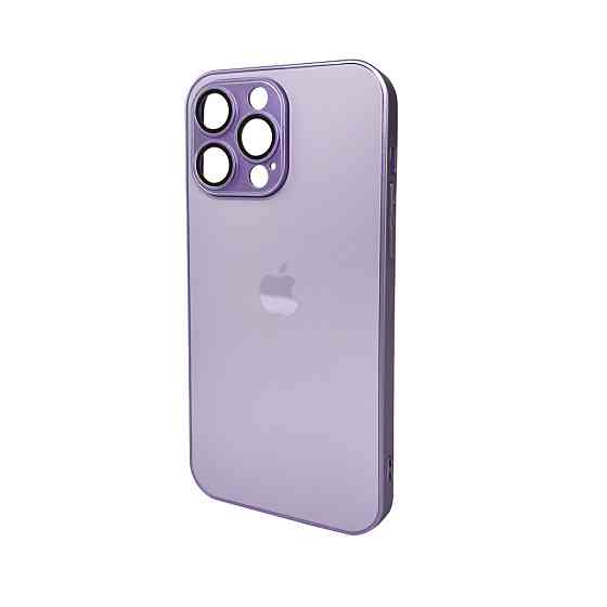 Чохол для iPhone 15 Pro Max Light Purple з логотипом Київ