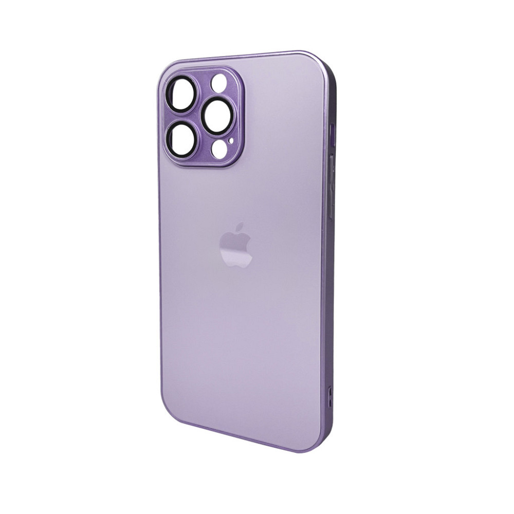 Чохол для iPhone 15 Pro Max Light Purple з логотипом Київ - фото 1