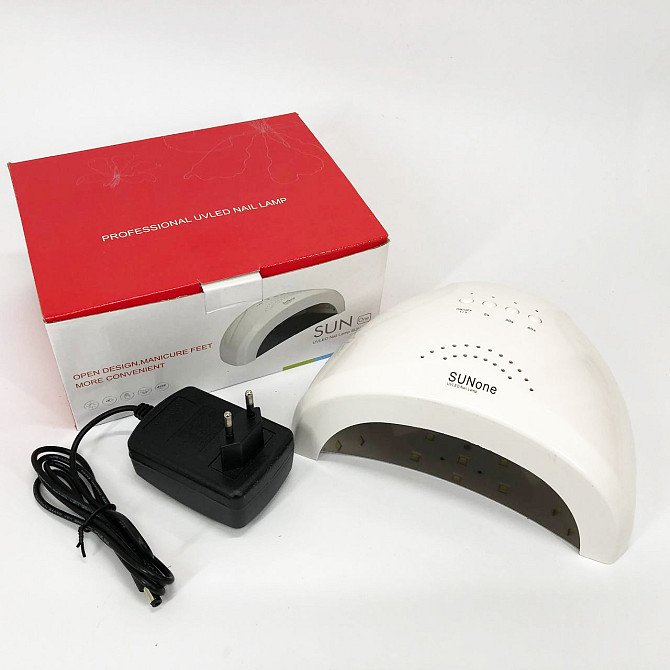 Лампы рабочие для маникюра Sun one nail lamp FD77-1, Лампа для маникюра Лампа сушки гель-лака дома DN-89 Львов - изображение 9