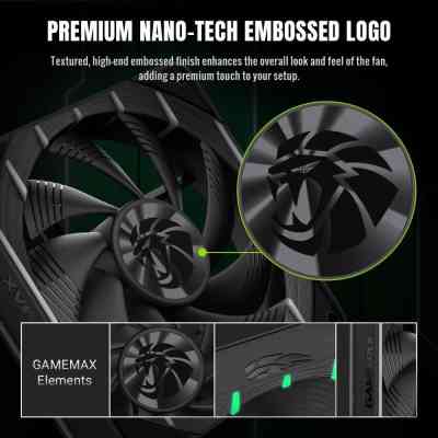 Кулер до корпусу Gamemax Tornado T12 ARGB Вінниця