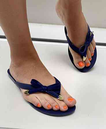 Pretty В'єтнамки жіночі силіконові темно-сині літні Pretty D2D-7 / Шльопанці силікон р. 37, 39, Коломыя