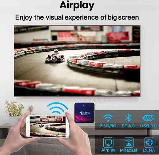 Смарт ТВ приставка H96 MAX V11 2/16 Гб Smart TV Box Android 11 Харків