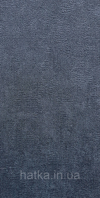 Шпалери вінілові на флізеліні NOVA метрові під штукатурку структурні однотонні чорні Київ - фото 1