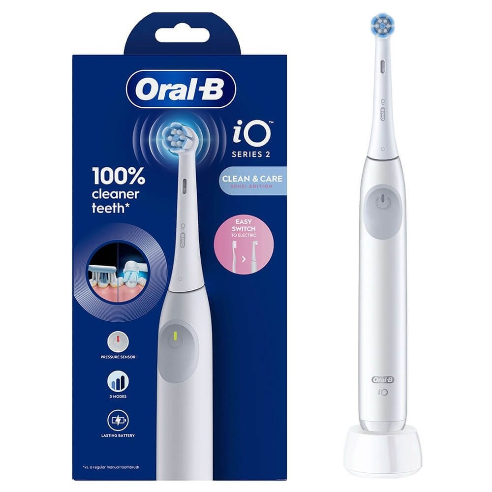Зубна електрощітка Braun Oral-B iO Series 2 iOS2.1C9.0 White Sensi Edition ( 28282 ) Харьков - изображение 1